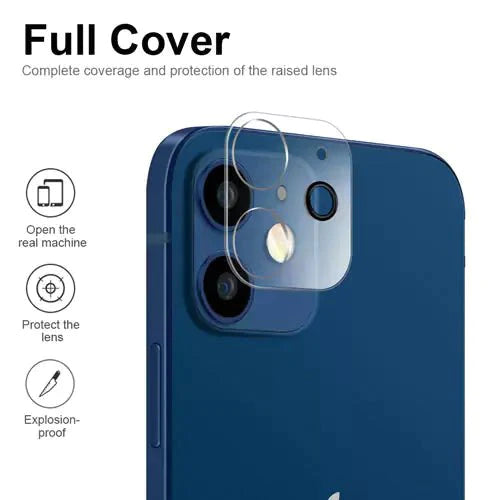 High-Quality Lens Protector Tempered Glass For iPhone Models